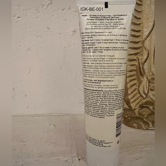 IGK - Expensive - Amla Oil Hi-Shine Topcoat 4.2 fl oz - Picture 2 of 4